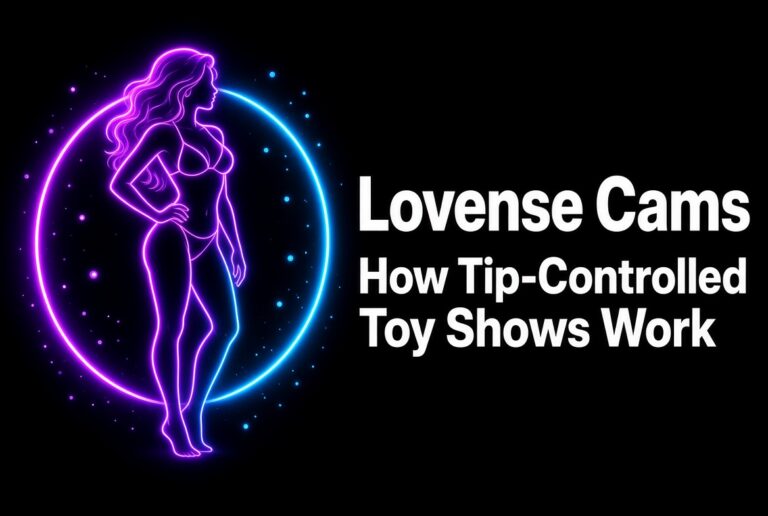Lovense Cams- How Tip-Controlled Toy Shows Work